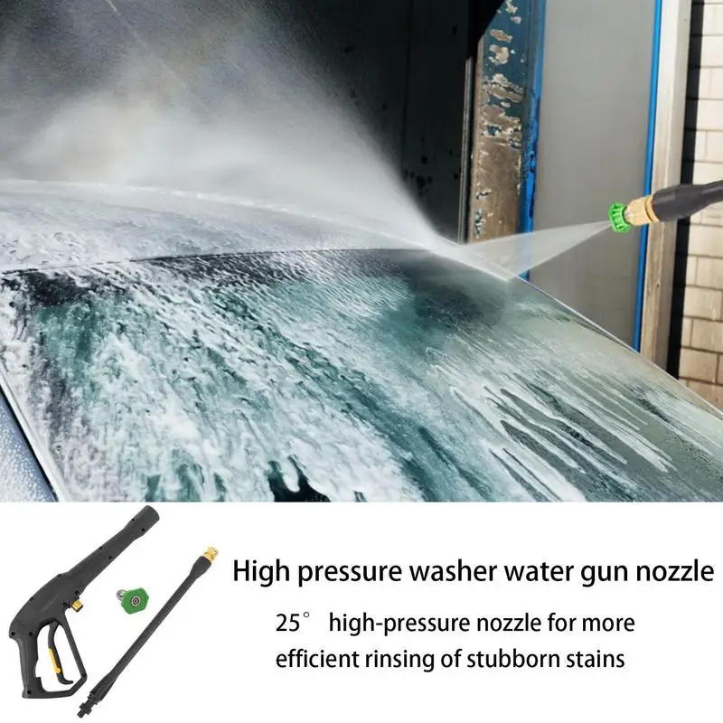 

High Pressure Washer Nozzle Sprary Quick Connect Adapter Head And Extend Barrel For Washing Water Guns Spray Nozzle For Car Wash