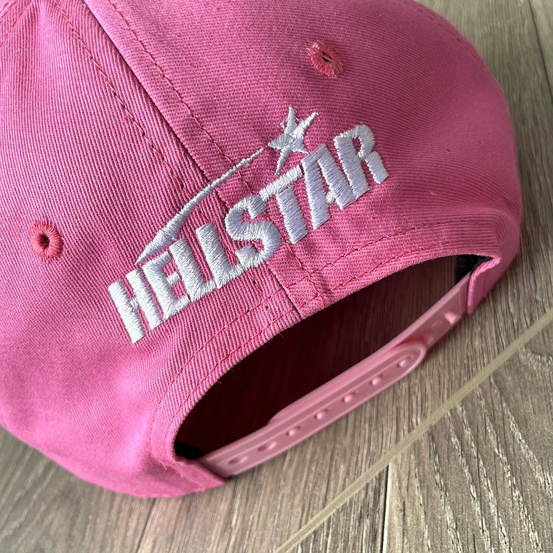 【希少】Hellstar Studios fitted キャップ ピンク y2k HELLSTAR Rhinestone Logo Cap | Pink | FARFETCH