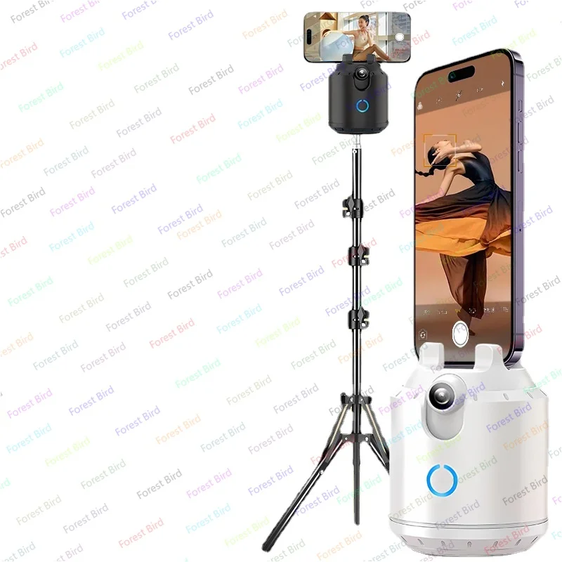 

Automatic Follow-up Camera 360 Degrees Revolving Cloud Platform Selfie Face Tracking Mobile Phone Shooting Bracket Rod