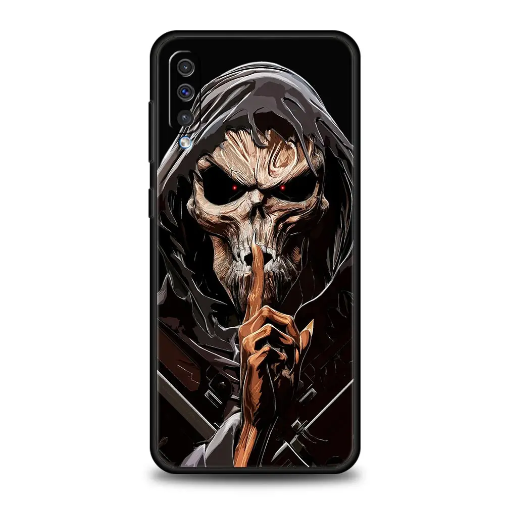 Grim Reaper Skull Skeleton Phone Case Cover