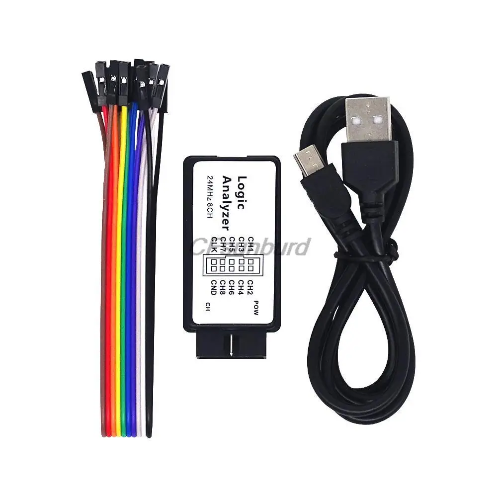 USBLogicAnalyzer24MHz8Channel24MsecondsLogicAnalyzerDebugger
