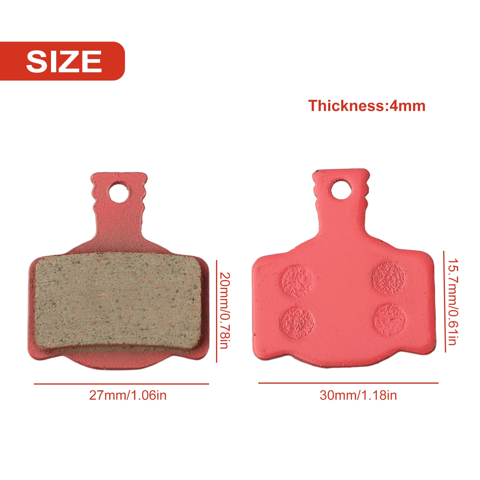 1/2 Pair Bike Bicycle Ceramics Disc Brake Pads For Magura MT2/MT4/MT6/MT8 DK-17 Outdoor Cycling Bike Brake Pad Parts Accessories