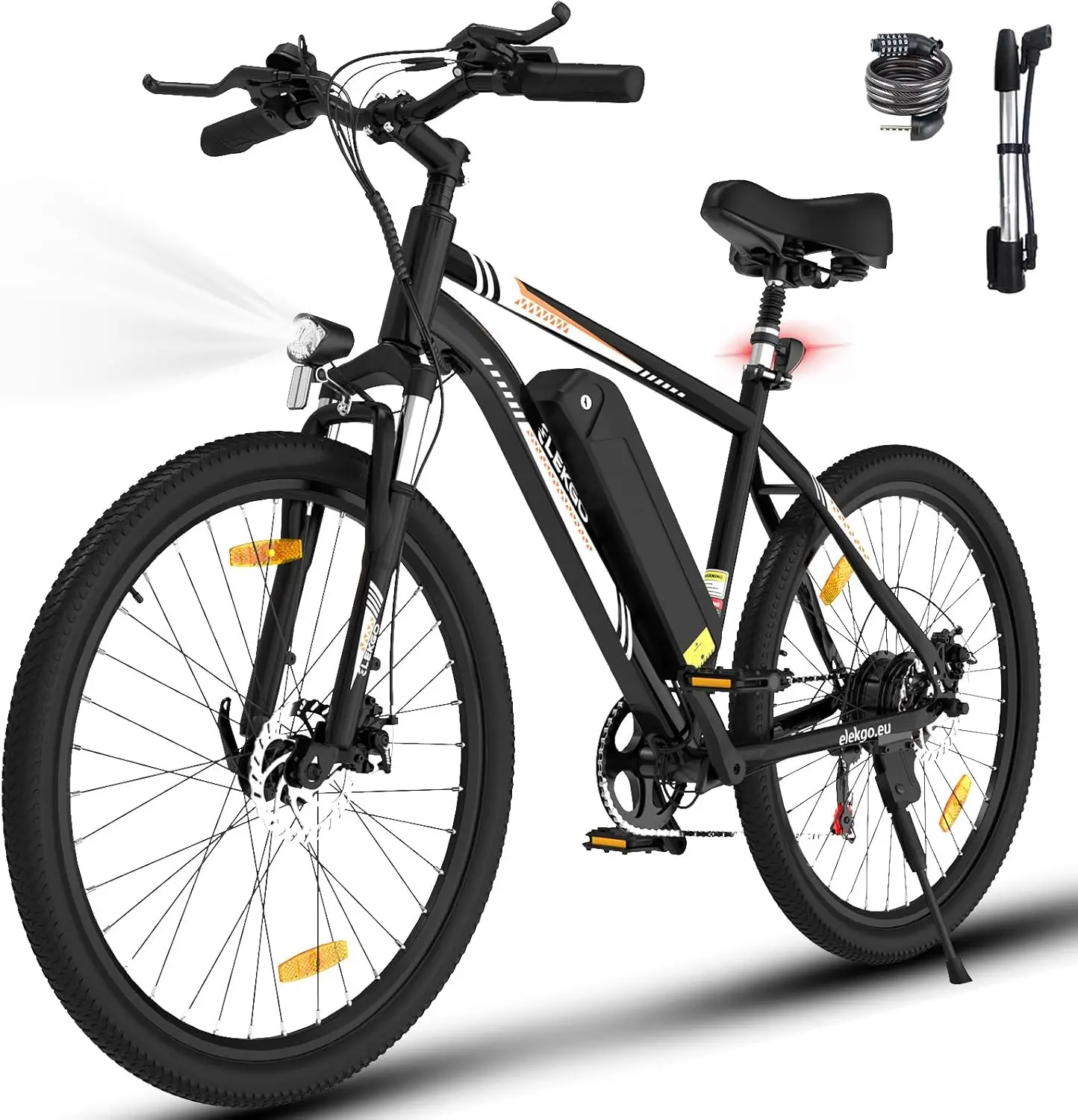 ELEKGO Rower Elektryczny 26 cali E Bike z EU za $437.73 / ~1632zł