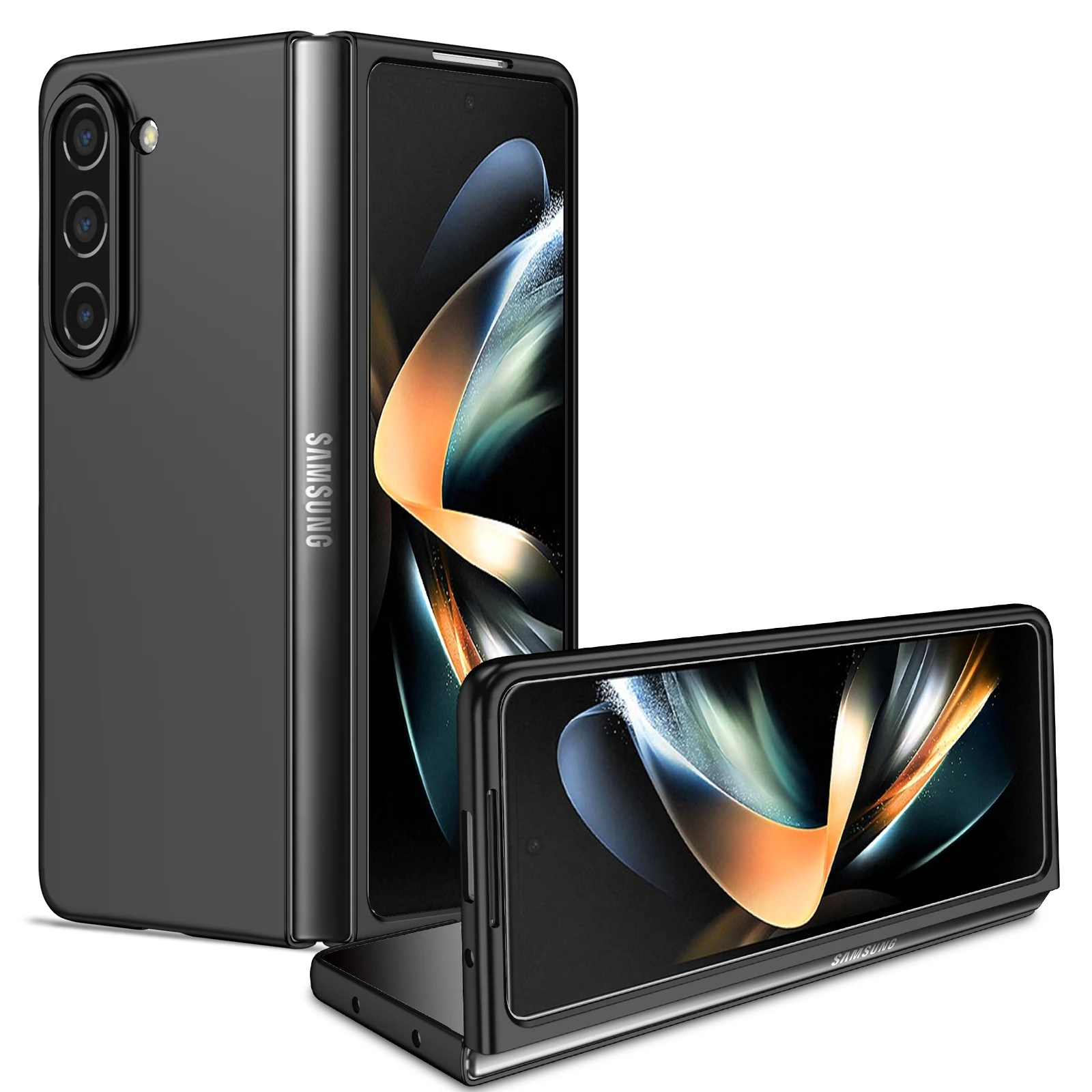 Custodia Sottile Pieghevole Per Telefono Cellulare Per Samsung Galaxy Z Fold 5 4 Fold4 Fold3 Fold5 Fold2 Fold2 Fol3 2 Zfold5 Comoda Cover Sottile