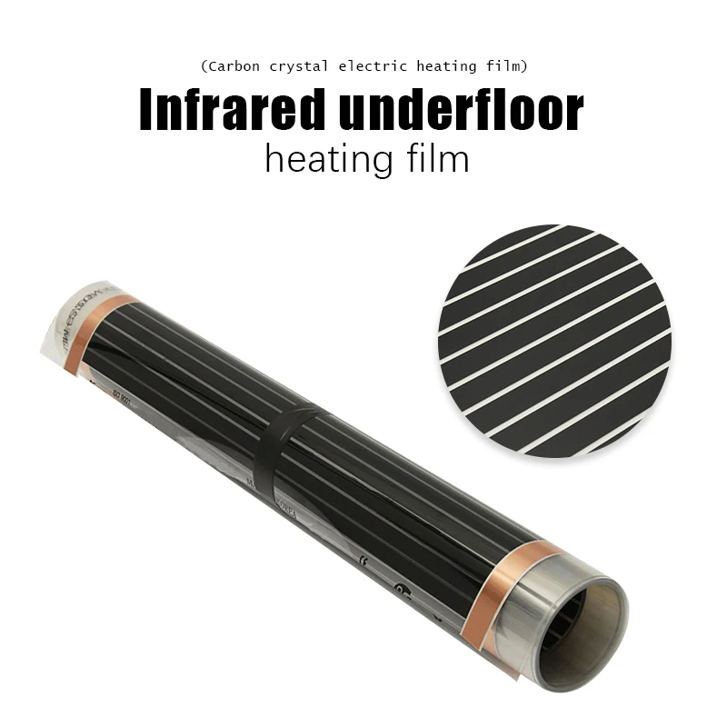 400/600cmX50cm 220V Carbon Crystal Heating Film Infrared Underfloor