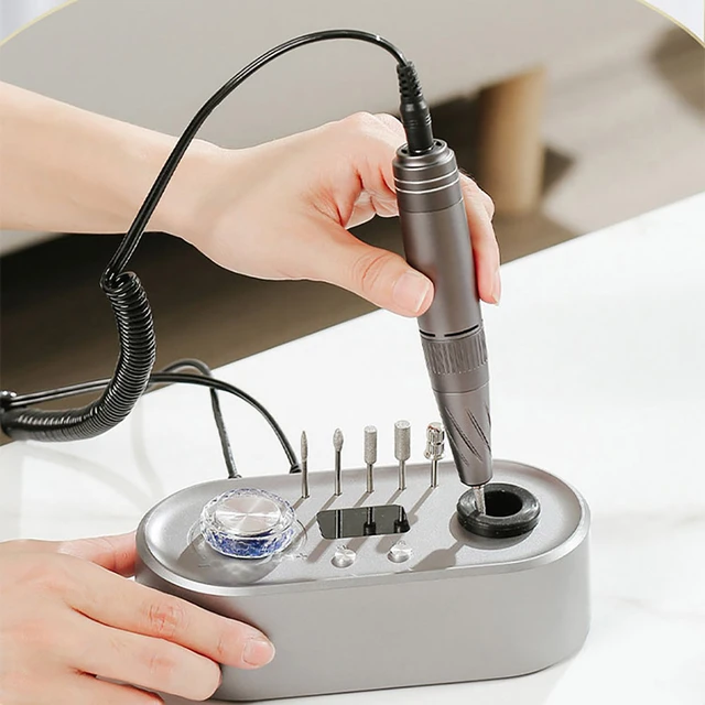 Limador de uñas electrico taladro para uña maquina pedicura kit manicura  pulido