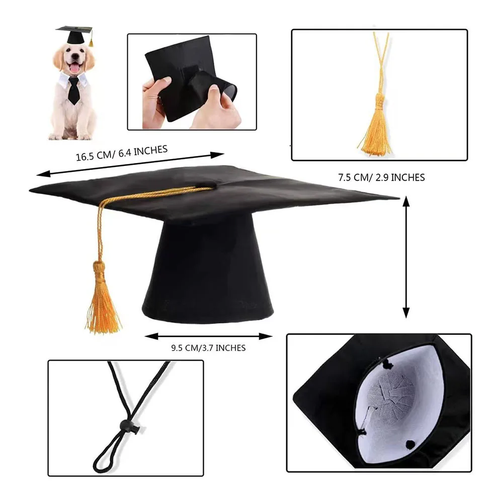 Dog Graduation Caps