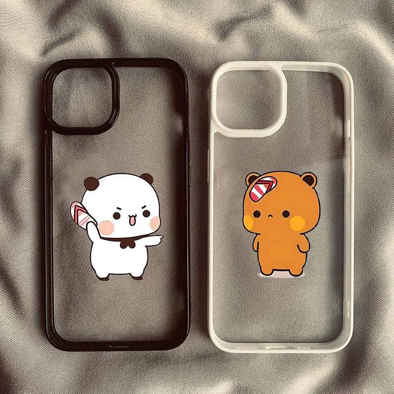 Cute Bubu Is Throwing Flip-flops At Dudu Phone Case For