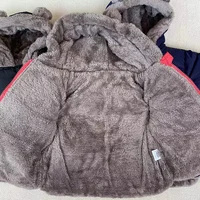 Ensemble de vêtements d'hiver pour enfants, manteaux en molleton d'agneau + pantalons en duvet, 2 pièces, pour garçons et filles, épais, chauds et décontractés, à capuche, tenues 6