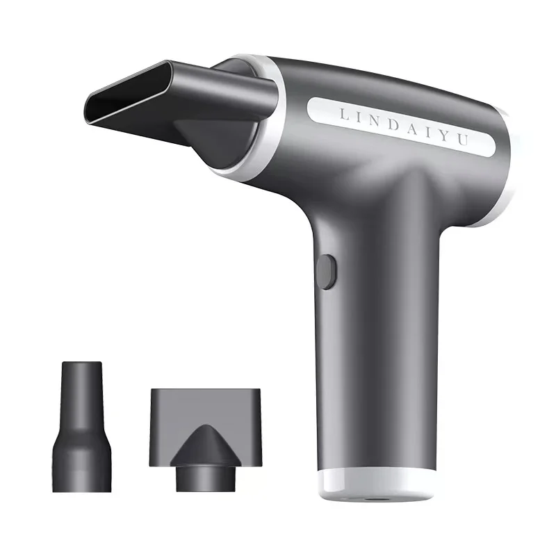 Wireless Hair Dryer High-Power Wind Fast Cleaning Dust Blowing Blow Dryer Household Outdoor USB Multifunctional Hairdryer