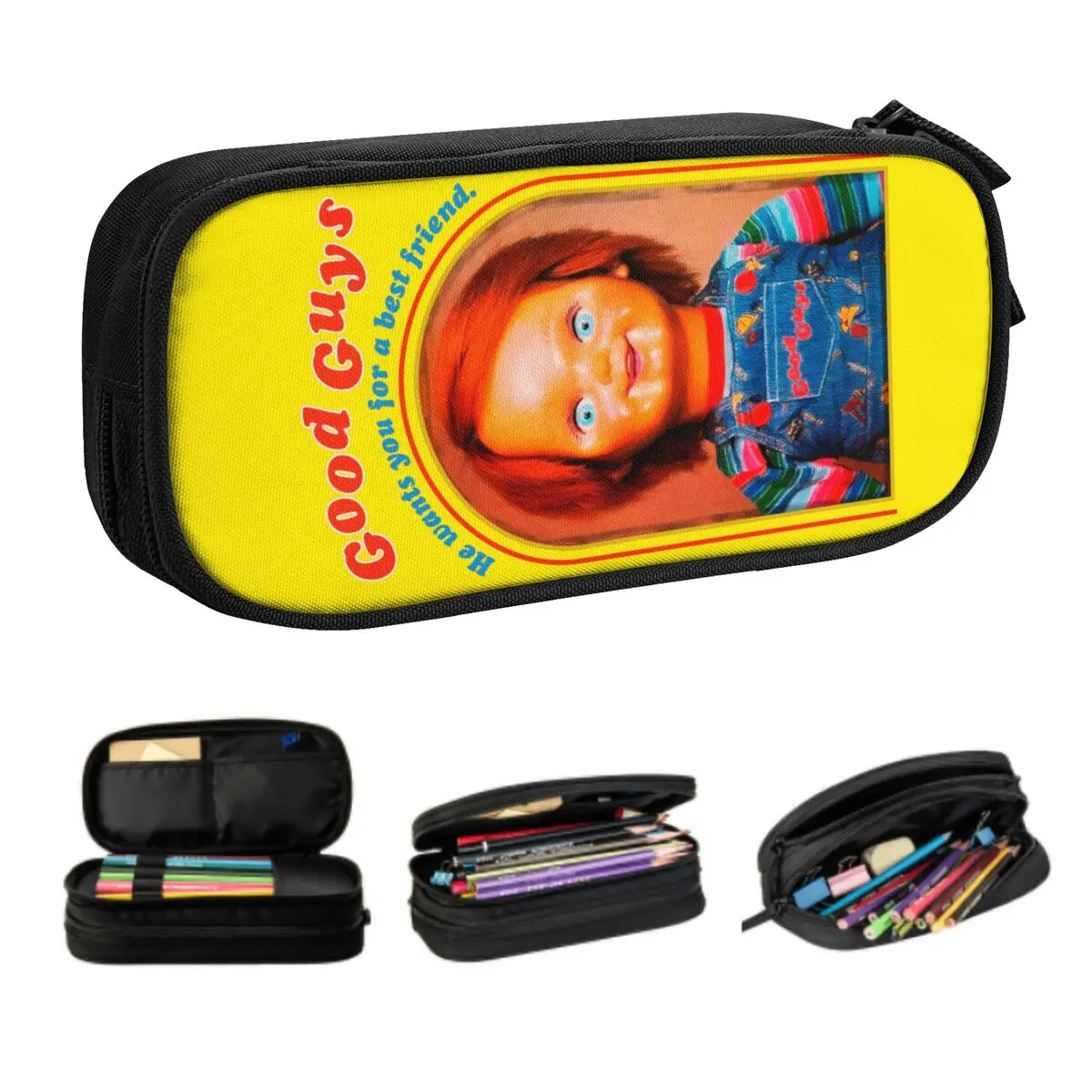 

Милые хорошие парни, рандомный карандаш, рандомный карандаш большой емкости для девочек и мальчиков, Детская сумка для кукол, Школьные Аксессуары