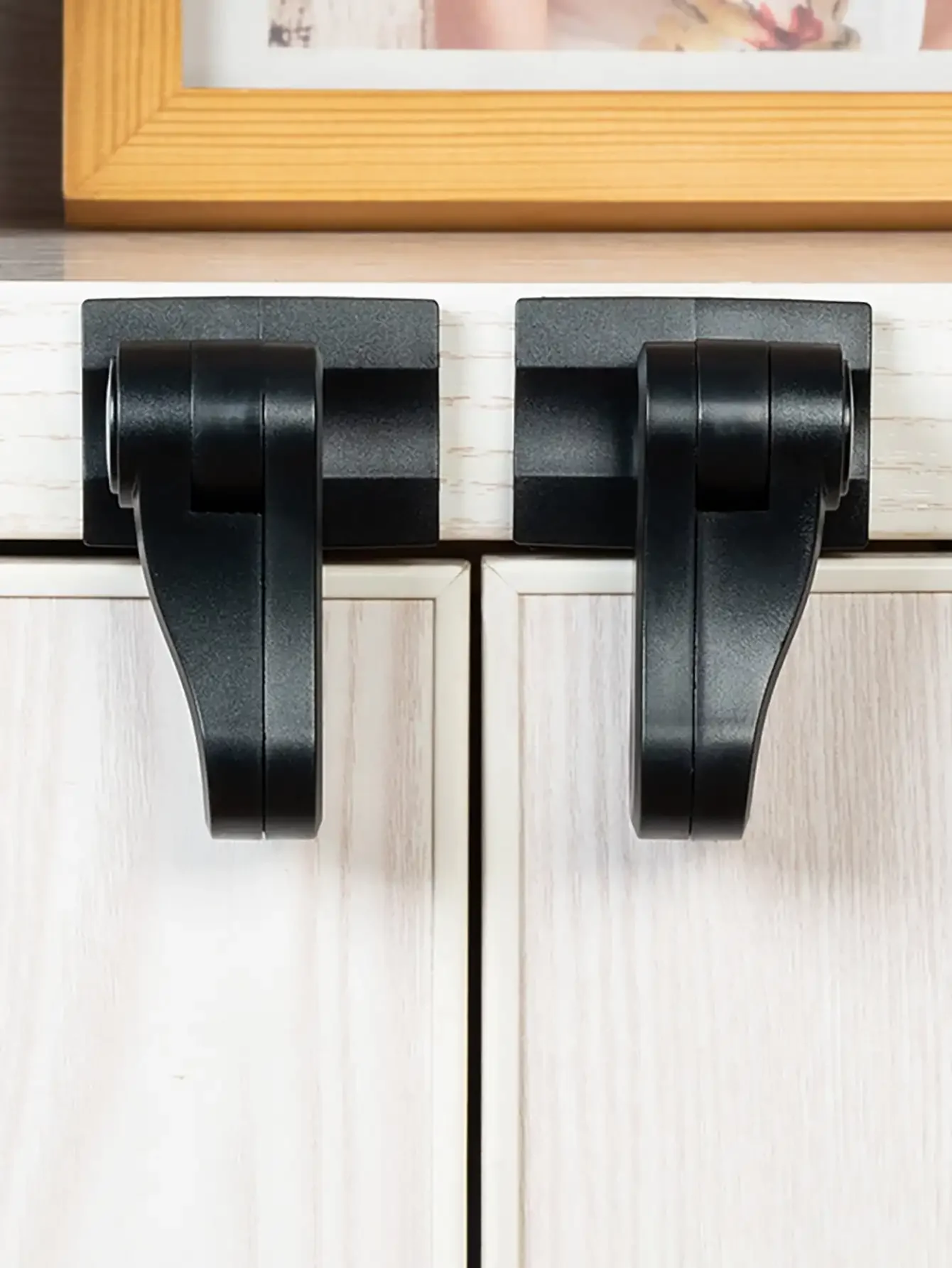 Multi-function door handle lock 1pc- Child safety lock for cabinet drawer doorstop cabinet lock child lock door stopper door lock door window lock safety lock