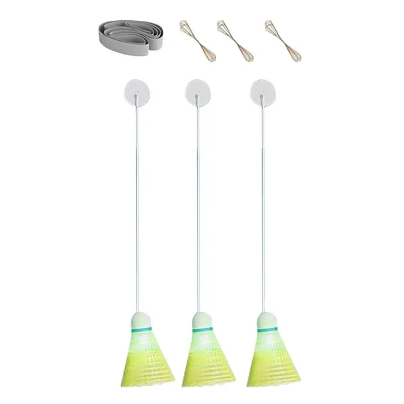 Badminton trainer Portable Badminton Trainer Professional Stretch Badminton Training Tool Self-study Practice Machine Racket Training Accessories