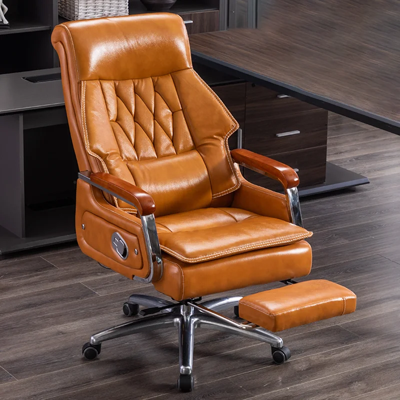 Recliner Office Chairs Computer Cushion Leather Rocking Gaming Chair Nordic Massage Mobile Sillas De Oficina Zero Gravity Chair romand nu zero cushion 15г 6 вариантов