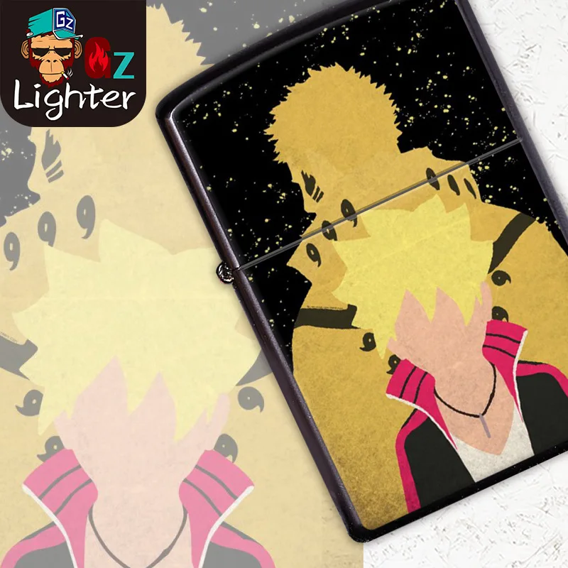 Naruto Metal Kerosene Lighter Anime Cartoon Uchiha Itachi Windproof Fun Smoking Ligniter Accessories Man Woman Creative Gift 4 Naruto Metal Kerosene Lighter Anime Cartoon Uchiha Itachi Windproof Fun Smoking Ligniter Accessories Man Woman Creative Gift 4