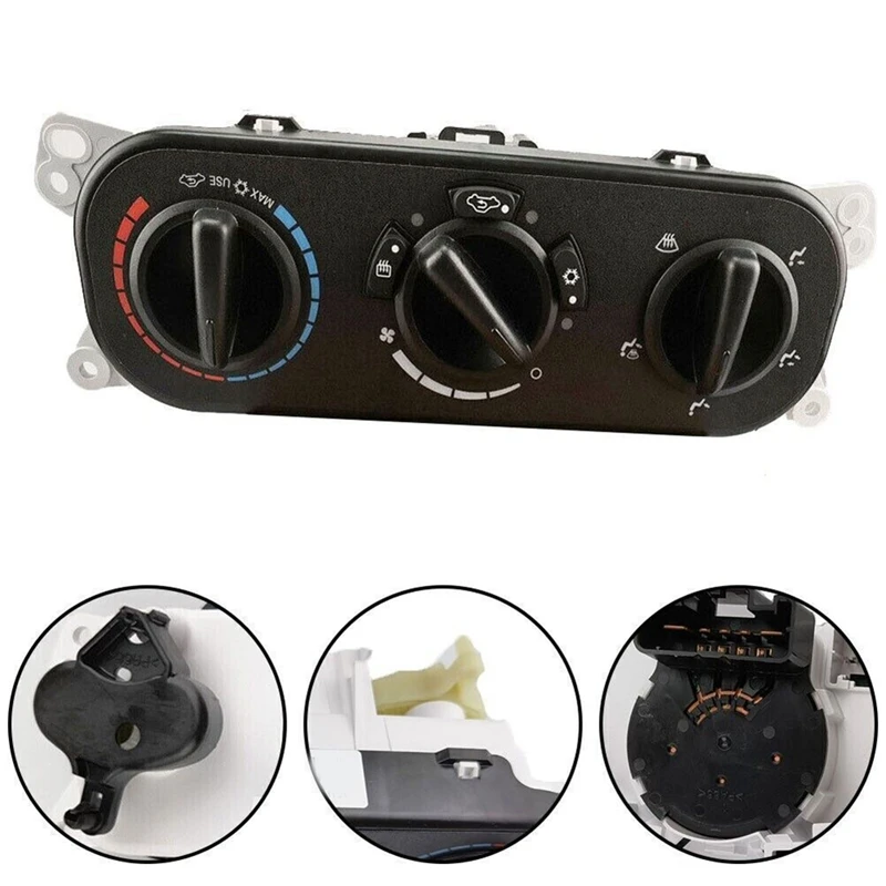 

Car Heater Control Switch Air Condition Heater Control Switch For Jeep Wrangler JK 2007-2010 Car Accessories 55111840AE