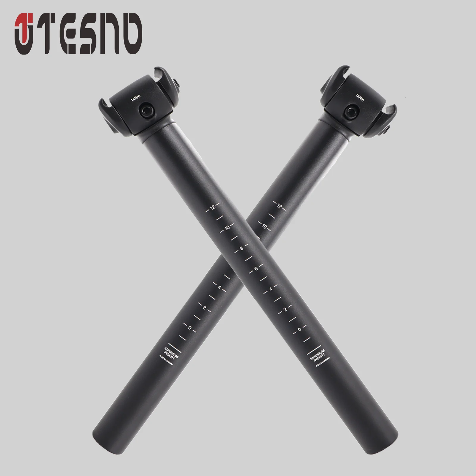 TESNO Bicycle Seatpost Road MTB Mountain Ultralight Aluminum Alloy Bike Seat Tube Seat Post 27.2/30.9/31.6mm*350mm Cycling Parts 6