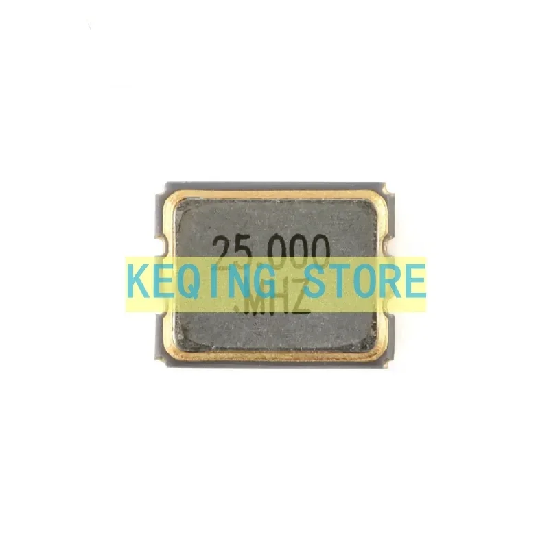 50PCS SMT 활성 수정 발진기 3225 25.000MHz L 3.3V 3.2*2.5mm 4핀 공진기