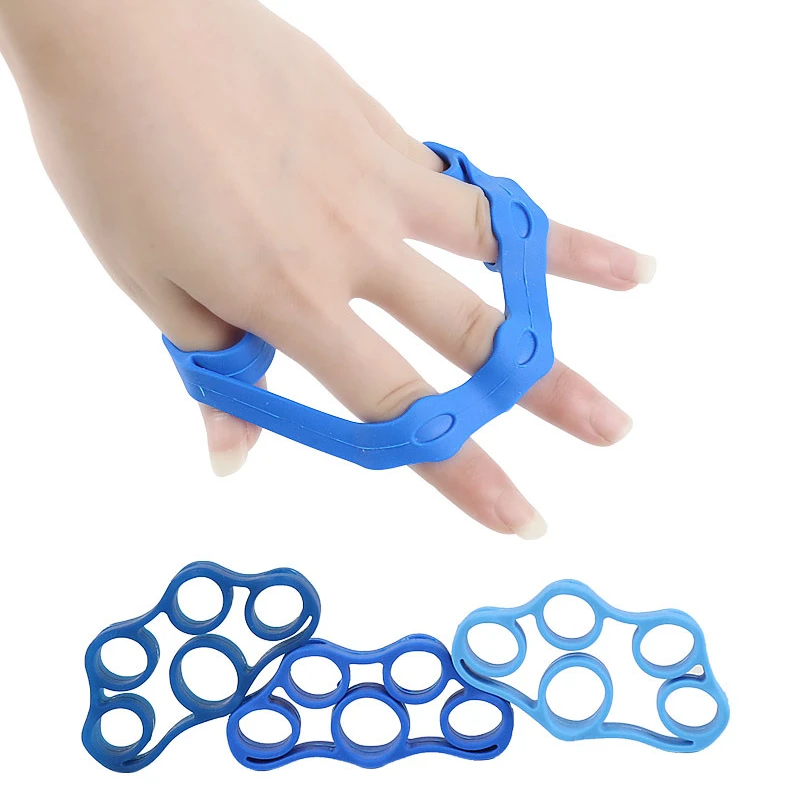 1pcs-elastic-hand-grip-strengthener-silicone-finger-gripper
