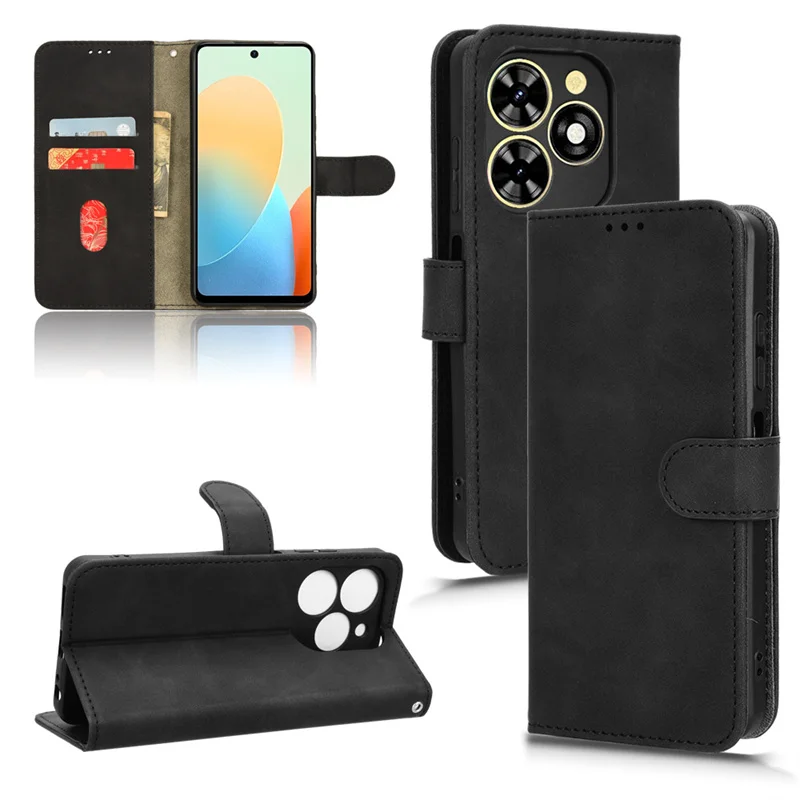 Per Tecno Spark 20C Cover Wallet Full Protect Custodia Per Cellulare Per Tecno Spark 20C Custodia Skin Feel Flip Leather Funda