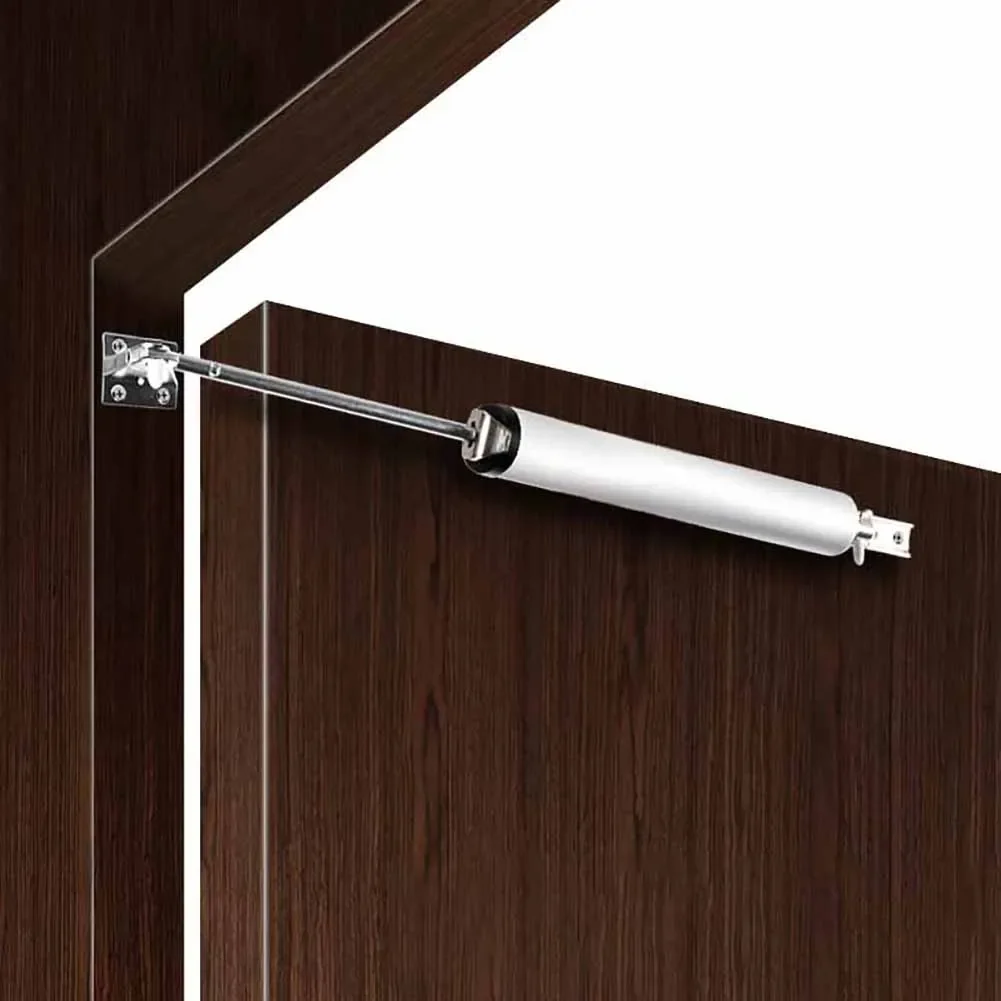 Aluminum Alloy Automatic Door Soft Close 35KG Positioning Metal Automatic Door Closer Soft Close Closers Furniture Hardware