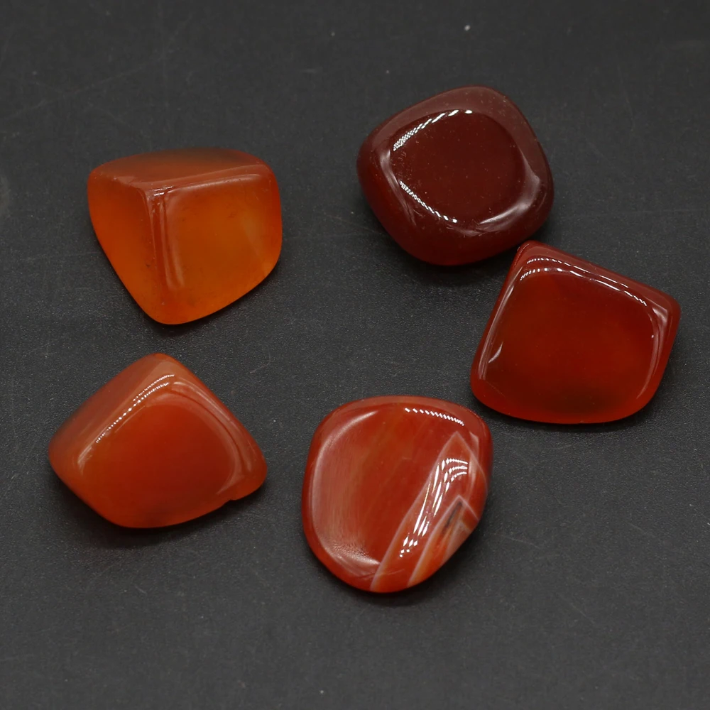Tanio Kamień naturalny nieregularny kształt czerwony agat kryształ ozdoby do sklep