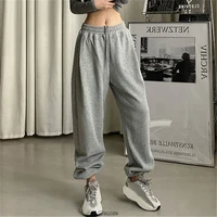 Women pants Black Jogging Sweatpants Women for pants Baggy Sports Pants Gray Jogger High Waist Sweat Casual Female Trousers - Image 5