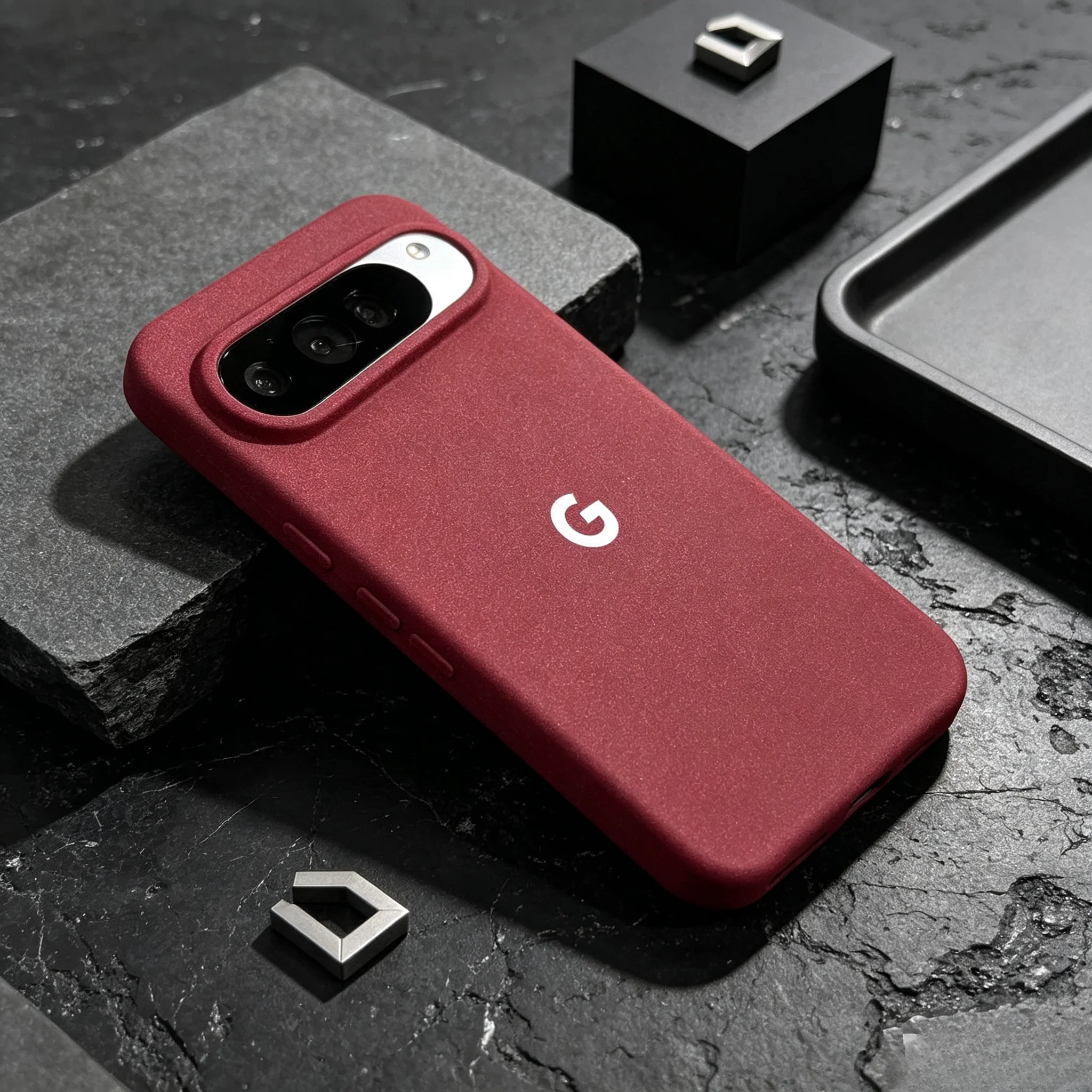 Solid Color Slim Matte Soft TPU Case - Frosted Sandstone Cover