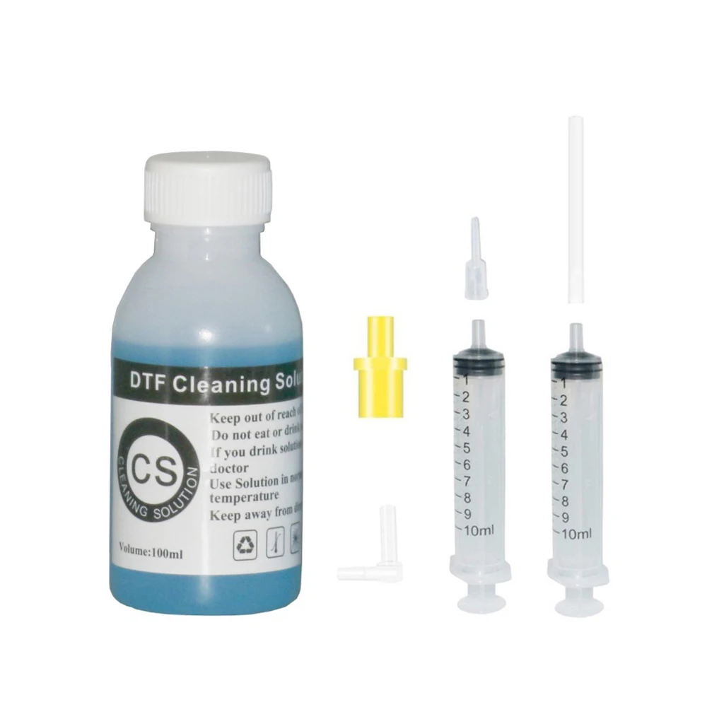 Dtf Printer Cleaning Solution L1800 8550 et8550 L18050 L8050 I3200 XP600 I1600 cleaning kit