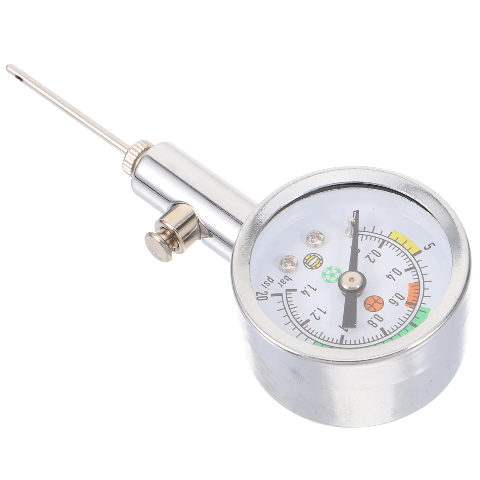 

Ball Pressure Gauge Soccer Measurer Tool Holster Supplies for Basketball Sports