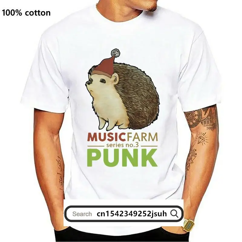 

New funny t shirt Music Farm Series No.3 PUNK T-Shirt tshirt men tee