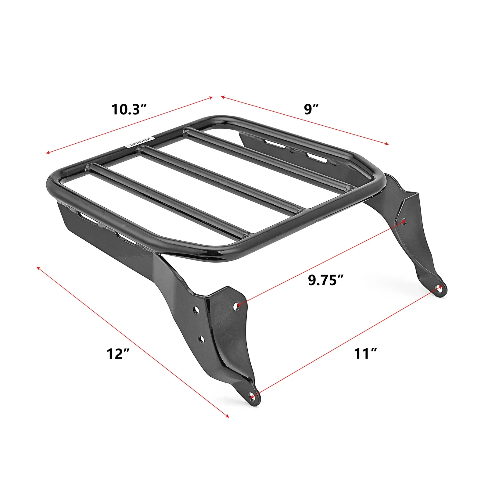 Motorcycle Sissy Bar Sport Luggage Rack for Harley-Sport Glide Softail FLSB Fat Bob FXFB FXFBS FXLR FXLRS