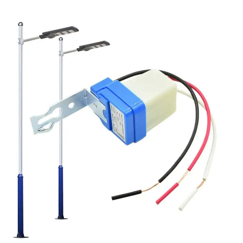 Photocell Sensor Outdoor Lights Photocell Street Lighting Controller Outdoor Photocell Sensor Day Night Sensor Lighting Control