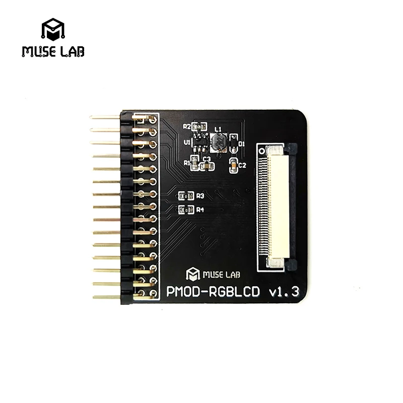 PMOD-RGBLCD Ȯ  iCESugar FPGA Ȯ  ǥ PMOD ̽ 4,3 zoll TFT LCD 480*272 RGB565