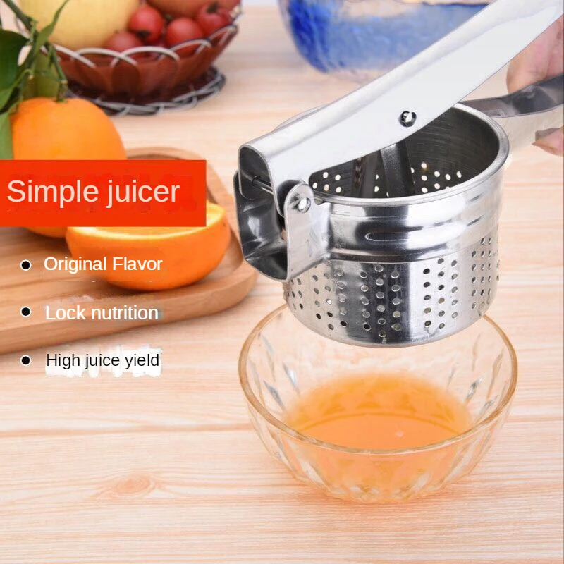 Stainless Steel Manual Juicer Vegetable Squeezer