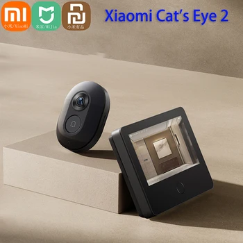 Xiaomi Mijia Smart Cat Eye 2 HDR Schermo da 5 pollici Telecamera HD da 3 MP 180 °   Campanello citofono per visione notturna a infrarossi con obiettivo grandangolare da 940 nm