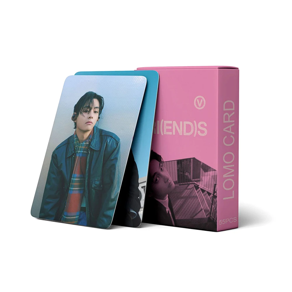55Pcs/box Photocards V Lomo Cards for Fans Collection