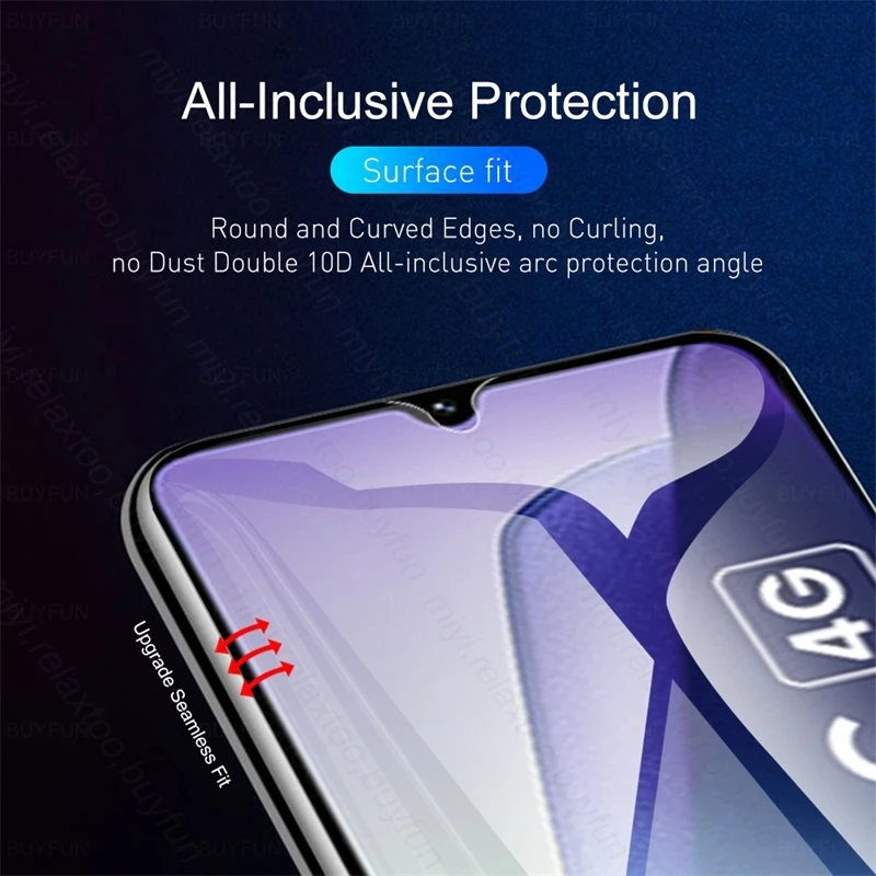 6-in-1 Camera Glass & Hydrogel Film Screen Protector Case