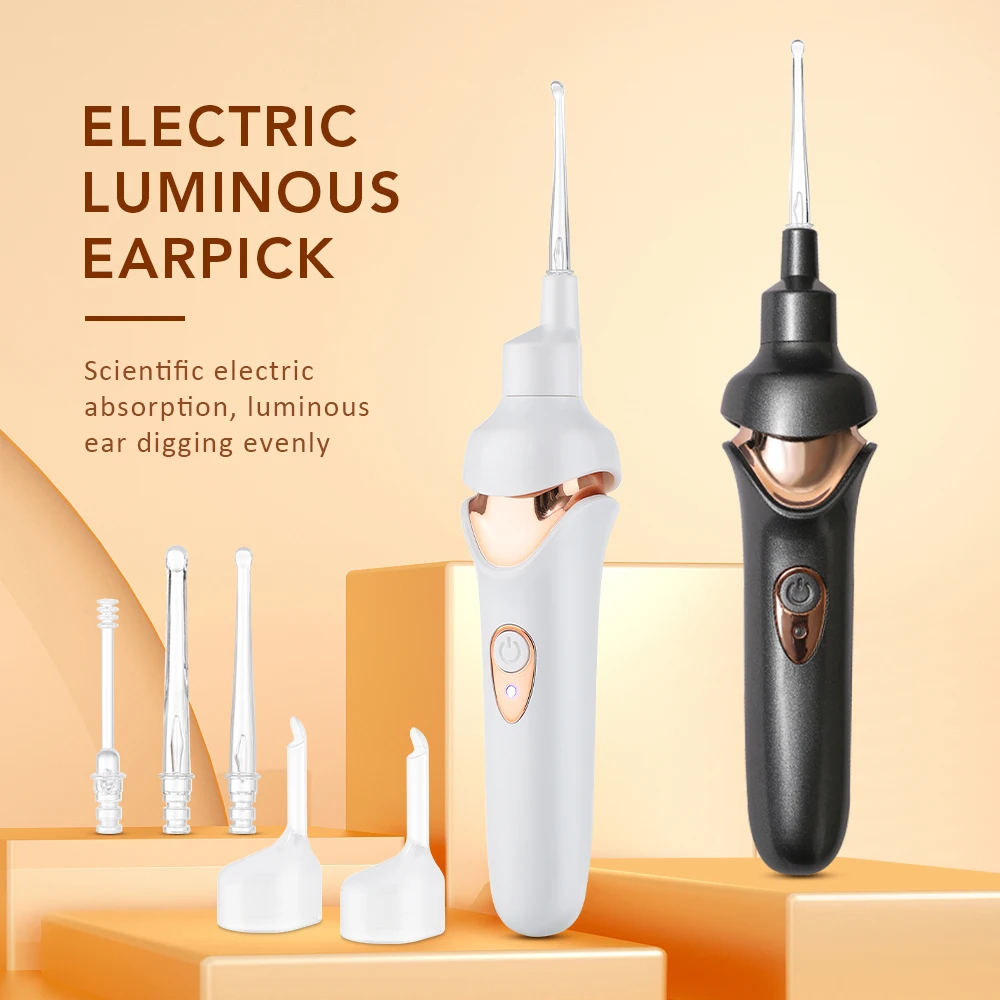 Wireless WiFi Ear Pick Otoscope Camera Borescope Luminous Ear Wax Cleaning Teeth Oral Inspection Health Care Ear Cleaner
