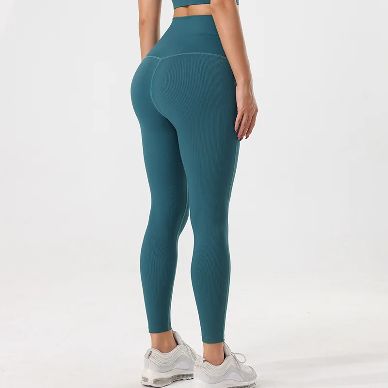 Fitness Women Sport Seamless Leggings High Waist Elastic Solid Yoga Leggings Gym Jogging Quick Dry Push Up Slim Pants Female