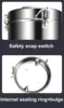 4500G 4500W Coffee Grinder 430 Stainless Steel Commercial Medicine Flour Powder Crusher Powder Crusher High Speed Intelligent 4
