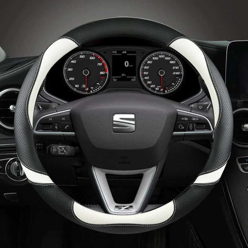 

Искусственная кожа из микрофибры 38 см для SEAT Ibiza Exeo Ateca Altea Turedo Tarraco Toledo Arona Leon аксессуары