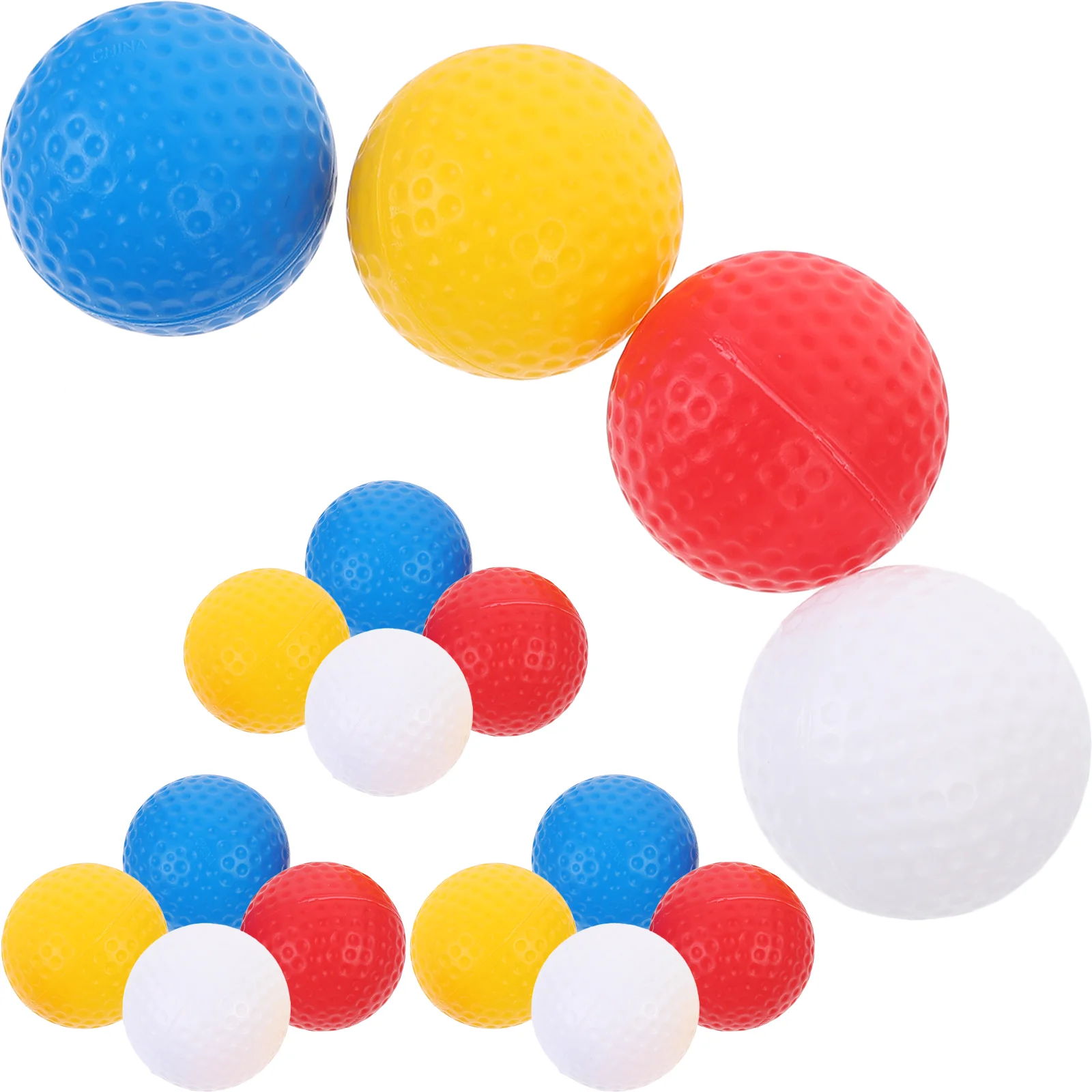 

Golfing Practice Balls Colored Balls for Golfing Small Golf Balls Portable Golf Playing Balls