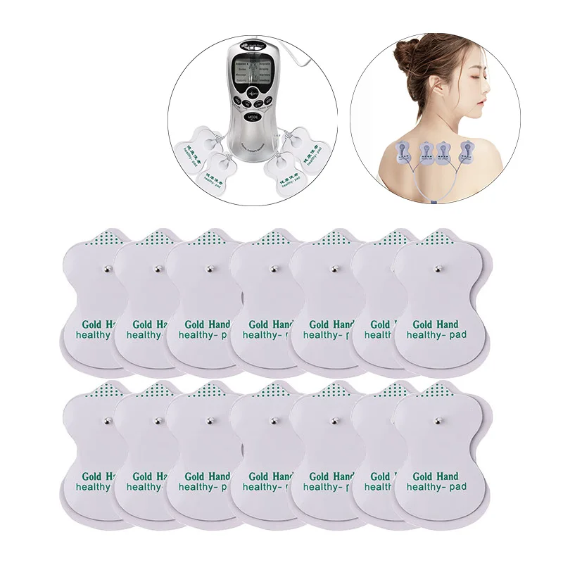 Self Adhesive Electrode Pads for Tens Acupuncture Digital Therapy Machine Muscle Stimulator Slimming Electric Massager 10pcs/lot muscle stimulator electrode pads massage tool muscle massager muscle massager stick