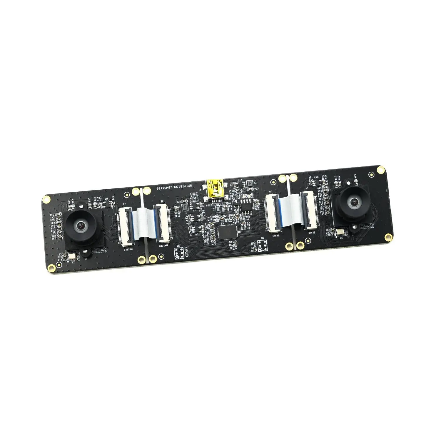 3D USB Camera Module1080P With Dual Lens 2MP,3840x1080 30fps,Synchronous Same Frame, IMX307,Drive Free, For Modeling /Face Recog