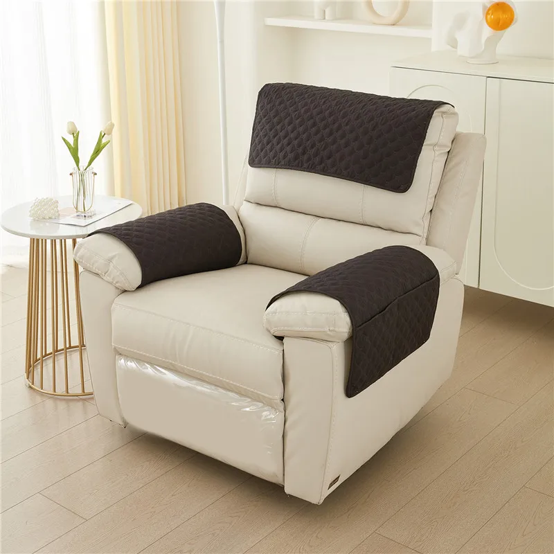 

3PCS Sofa With Pockets Soft Armchair Storage Bags Non-Slip Remote Control Holder Bag Stylish Sofa Armrest