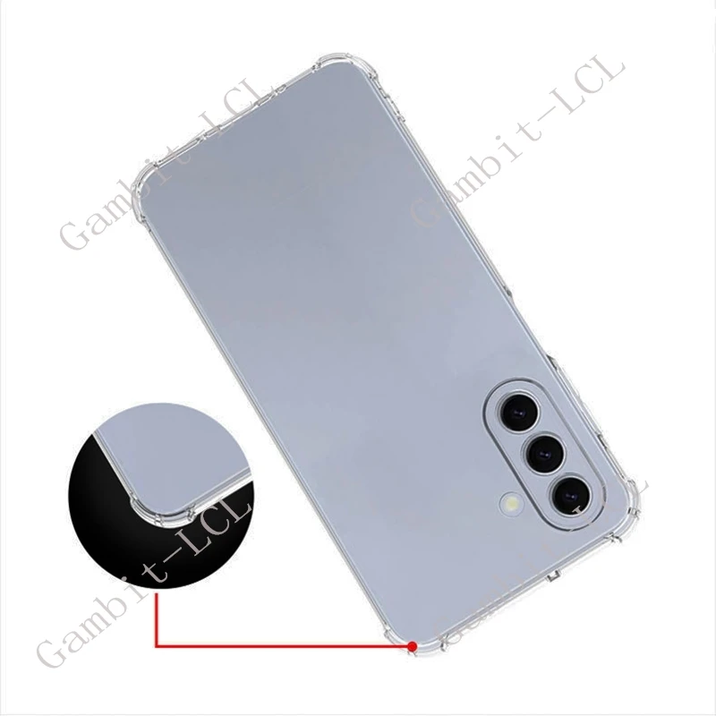 Shockproof Anti-Falling Soft TPU Back Cover Case