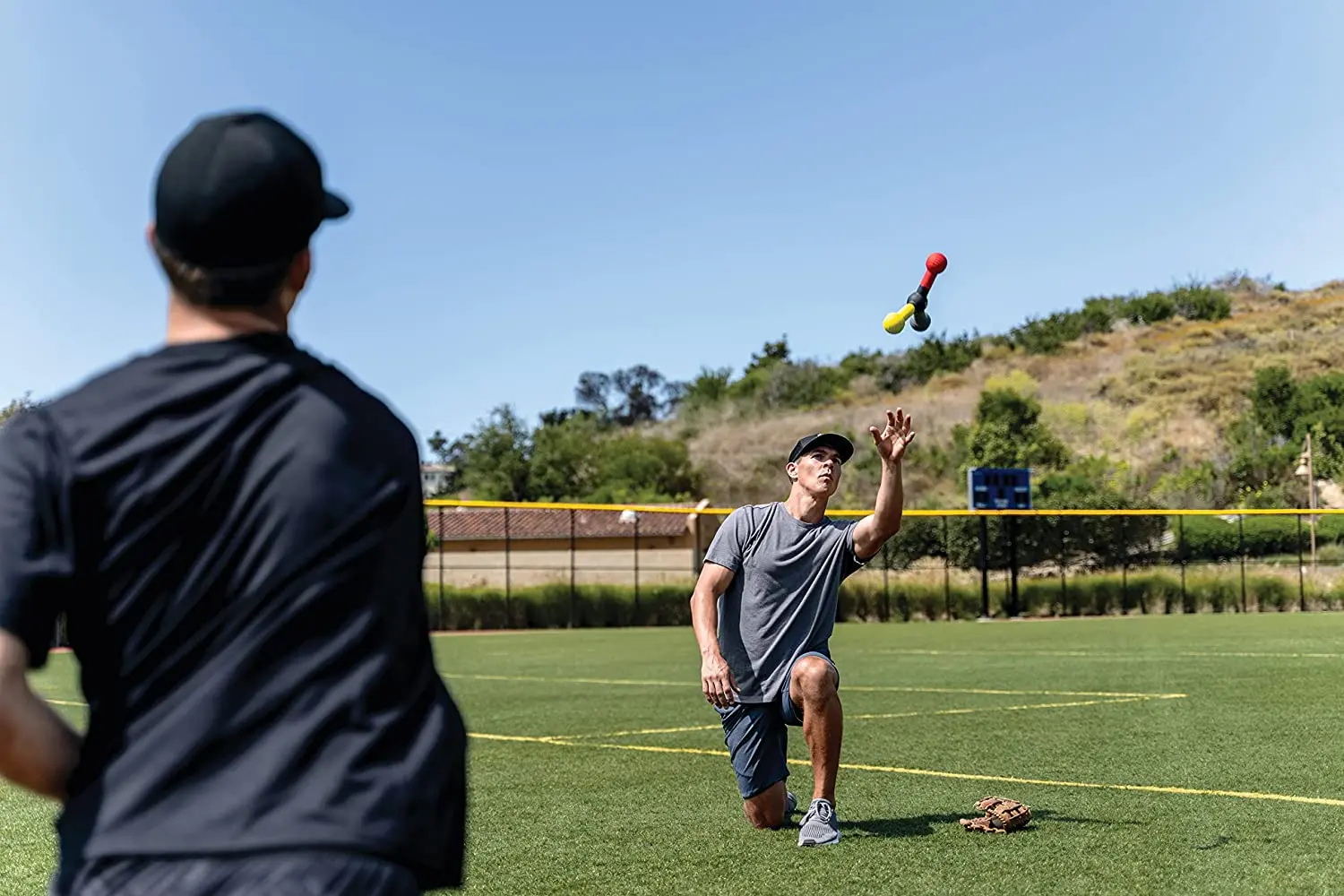 Description Picture 5 of itemReactive Catch Trainer For Improving Hand-Eye Coordination & Speed  Reaction Speed Training Stick Baseball Boxing Reflex