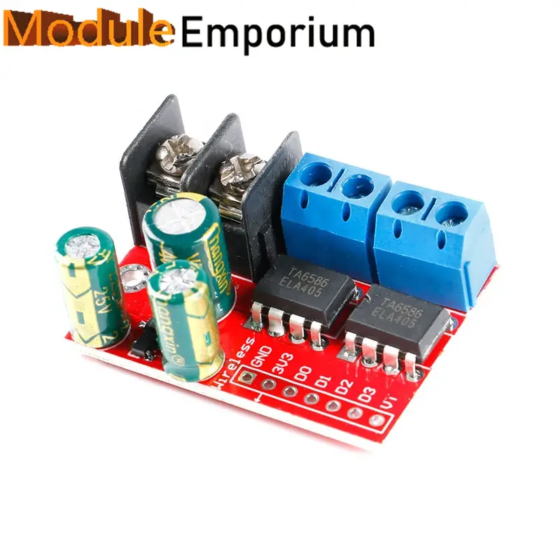 5A Dual Channel DC Motor Drive Forward Reverse PWM Remote Control Voltage Speed Relay Module ZK-5AD image 3