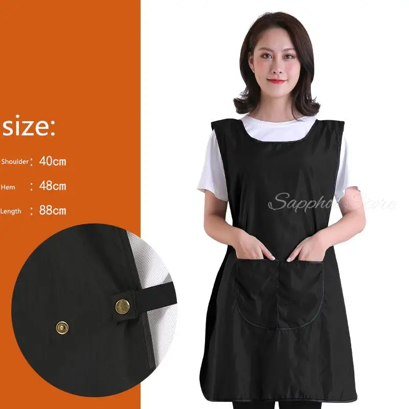 Hair Salon Apron Hairdressing Cape For Barber Waterproof Dyeing Cape For Hairdresser Work Clothes Hairdressing Apron G1014 5